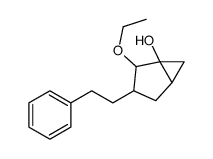 2-ethoxy-3-(2-phenylethyl)bicyclo[3.1.0]hexan-1-ol Structure