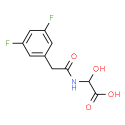 Acetic acid,[[(3,5-difluorophenyl)acetyl]amino]hydroxy- (9CI) structure