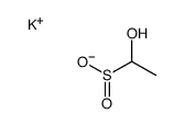 potassium 1-hydroxyethanesulphinate结构式