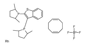 (s,s,s,s)-2,3-bis(2,5-dimethyl-phospholanyl)benzo[b]thiophene cyclooctadiene rho picture