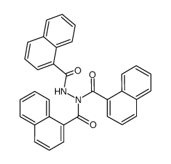 tri-[1]naphthoyl-hydrazine Structure