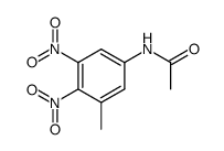 acetic acid-(3,4-dinitro-5-methyl-anilide)结构式