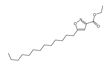 ethyl 5-tridecyl-1,2-oxazole-3-carboxylate Structure