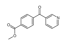 methyl 4-(pyridine-3-carbonyl)benzoate结构式