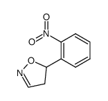 5-(2-nitrophenyl)isoxazoline Structure