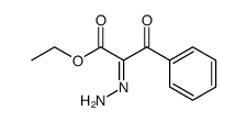 Ethyl 2,3-dioxo-3-phenylpropanoate 2-hydrazone Structure