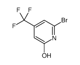 6-bromo-4-(trifluoromethyl)-1H-pyridin-2-one Structure