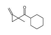 cyclohexyl-(1-methyl-2-methylidenecyclopropyl)methanone Structure