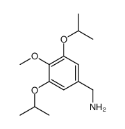 [4-methoxy-3,5-di(propan-2-yloxy)phenyl]methanamine结构式