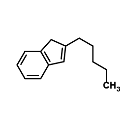 2-Pentyl-1H-indene Structure