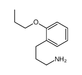 3-(2-propoxyphenyl)propan-1-amine Structure