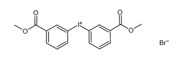 bis(3-(methoxycarbonyl)phenyl)iodonium bromide结构式