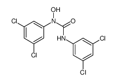 3-(3,5-DICHLOROPHENYL)-1-(3,5-DICHLOROPHENYL)-1-HYDROXYUREA structure