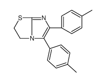 5,6-bis(4-methylphenyl)-2,3-dihydroimidazo[2,1-b][1,3]thiazole Structure