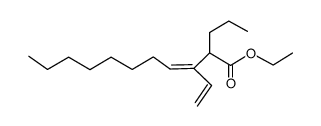 ethyl 3-vinyl-2-propyl-3(Z)-undecenoate Structure