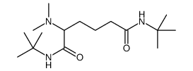 N,N'-ditert-butyl-2-(dimethylamino)hexanediamide Structure