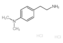 [4-(2-Aminoethyl)phenyl]dimethylaminedihydrochloride Structure