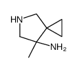 7-Methyl-5-azaspiro[2.4]heptan-7-amine Structure