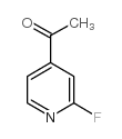 Ethanone,1-(2-fluoro-4-pyridinyl)- Structure