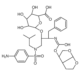 Darunavir O-β-D-Glucuronide结构式