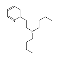 dibutyl(2-pyridin-2-ylethyl)phosphane Structure