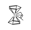 (η3-crotyl)bis(cyclopentadienyl)titanium Structure