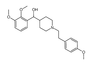 (2,3-dimethoxyphenyl)-(1-(2-p-methoxyphenylethyl)-piperidin-4-yl)-methanol Structure