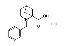 2-benzyl-2-azabicyclo[3.1.1]heptane-1-carboxylic acid hydrochloride Structure