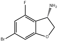 (S)-6-Bromo-4-fluoro-2,3-dihydrobenzofuran-3-amine picture