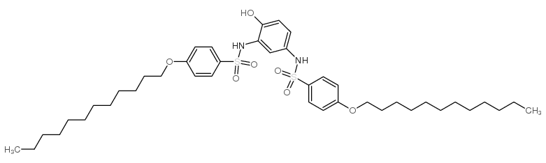 2,4-Bis(4-(Dodecyloxy)Benzenesulfonamido)Phenol structure