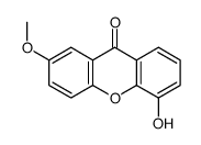 5-hydroxy-2-methoxyxanthen-9-one Structure