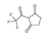 1,3-Cyclopentanedione, 2-(trifluoroacetyl)- (9CI)结构式