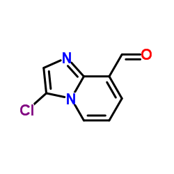 3-Chloroimidazo[1,2-a]pyridine-8-carbaldehyde Structure