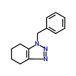 1-Benzyl-4,5,6,7-tetrahydro-1H-benzotriazole Structure