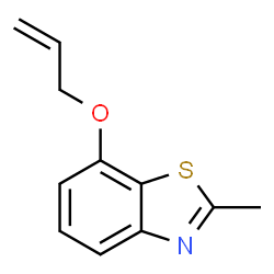 Benzothiazole, 2-methyl-7-(2-propenyloxy)- (9CI) picture