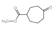 methyl 4-oxocycloheptane-1-carboxylate structure