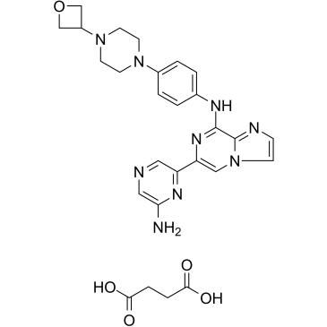 Lanraplenib monosuccinate结构式