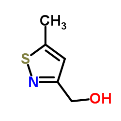 (5-Methyl-1,2-thiazol-3-yl)methanol结构式