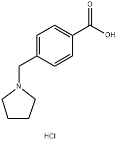 4-(1-pyrrolidinylmethyl)benzoic acid hydrochloride picture