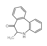 6-methyl-5,6-dihydrobenzo[d][1]benzazepin-7-one Structure