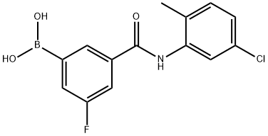 3-Fluoro-5-(5-chloro-2-methylphenylcarbamoyl)benzeneboronic acid（WS204562） picture