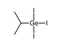 Triiodo(isopropyl)germane Structure