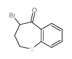 1-Benzothiepin-5(2H)-one,4-bromo-3,4-dihydro- Structure