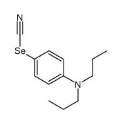 p-(Dipropylamino)phenyl selenocyanate结构式