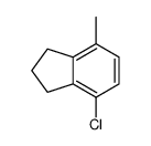 4-chloro-7-methylindan结构式