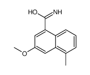 3-methoxy-5-methylnaphthalene-1-carboxamide Structure