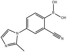 2-Cyano-4-(2-methylimidazol-1-yl)phenylboronic acid picture