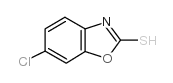 6-氯苯并[d]恶唑-2(3H)-硫酮结构式