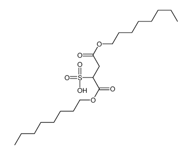DIOCTYLSULPHOSUCCINATE结构式