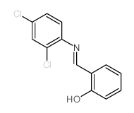 6-[[(2,4-dichlorophenyl)amino]methylidene]cyclohexa-2,4-dien-1-one structure